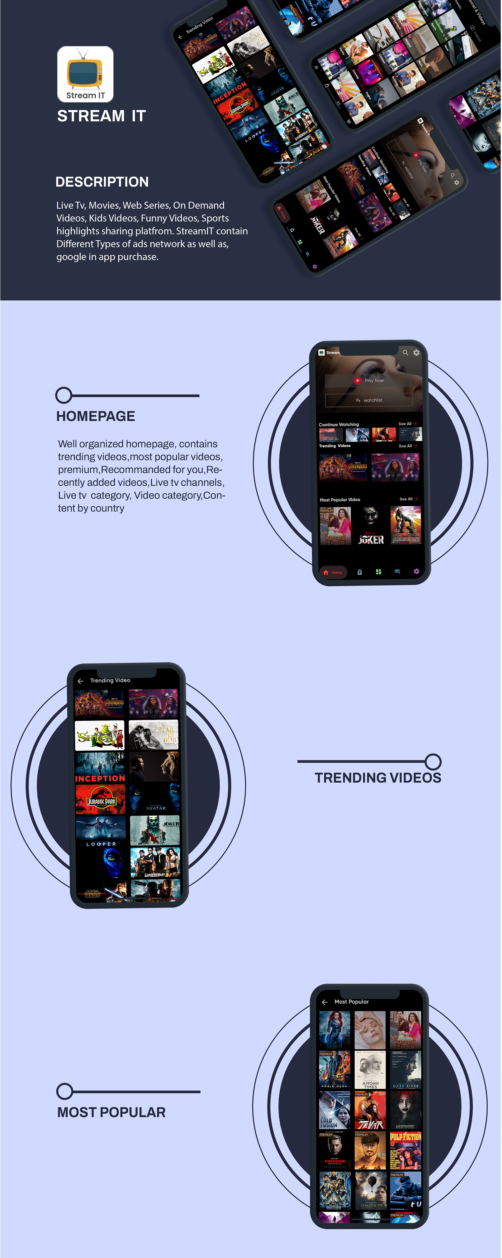 Stream Play | Movies, Live Tv Streaming, Videos, Web Series, In-app purchase, OTT Platform. - 7